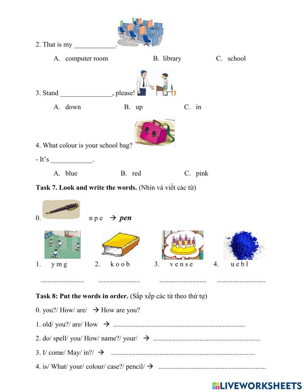 Bai kiem tra cuoi ki grade 3