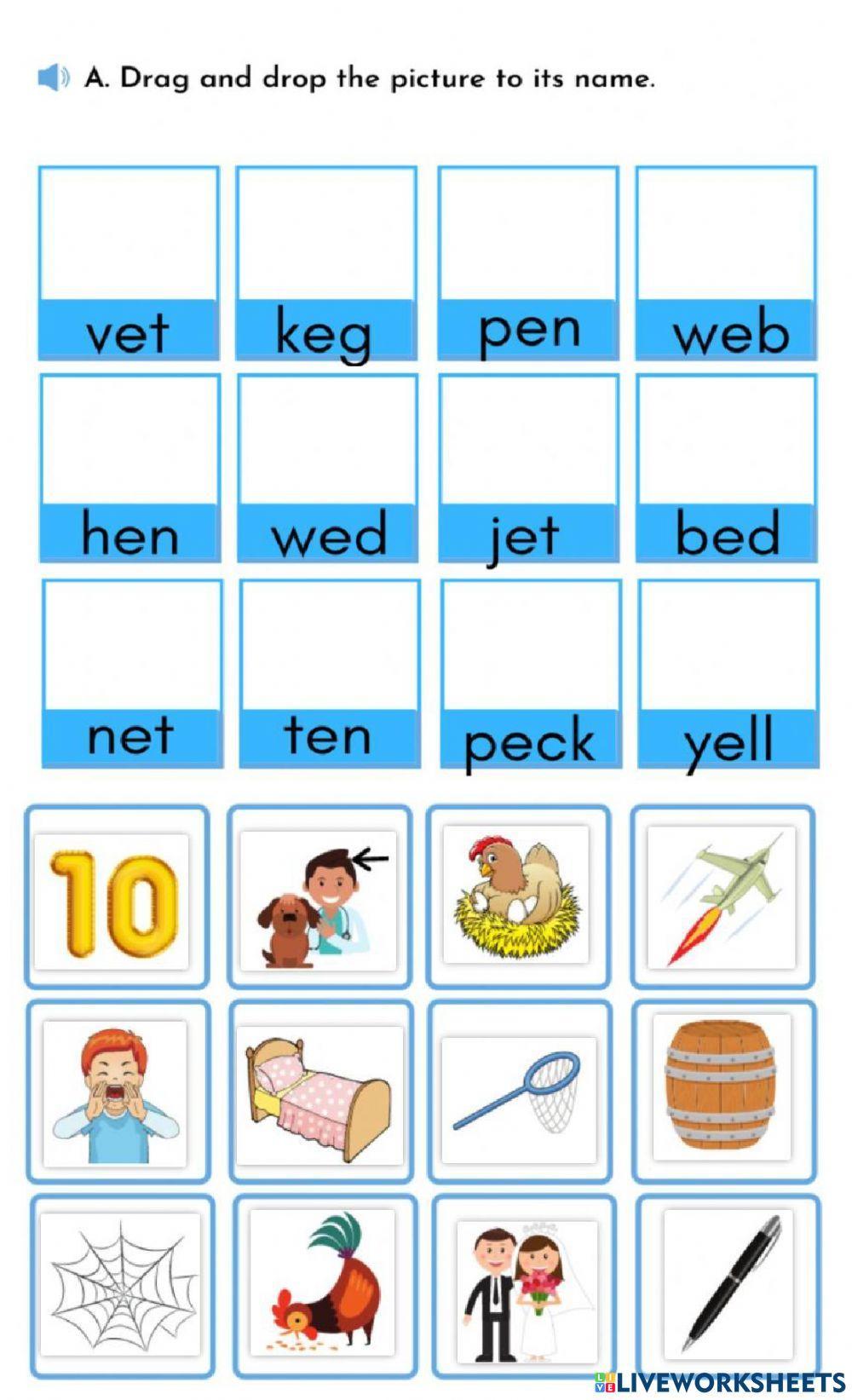 Short Vowel E