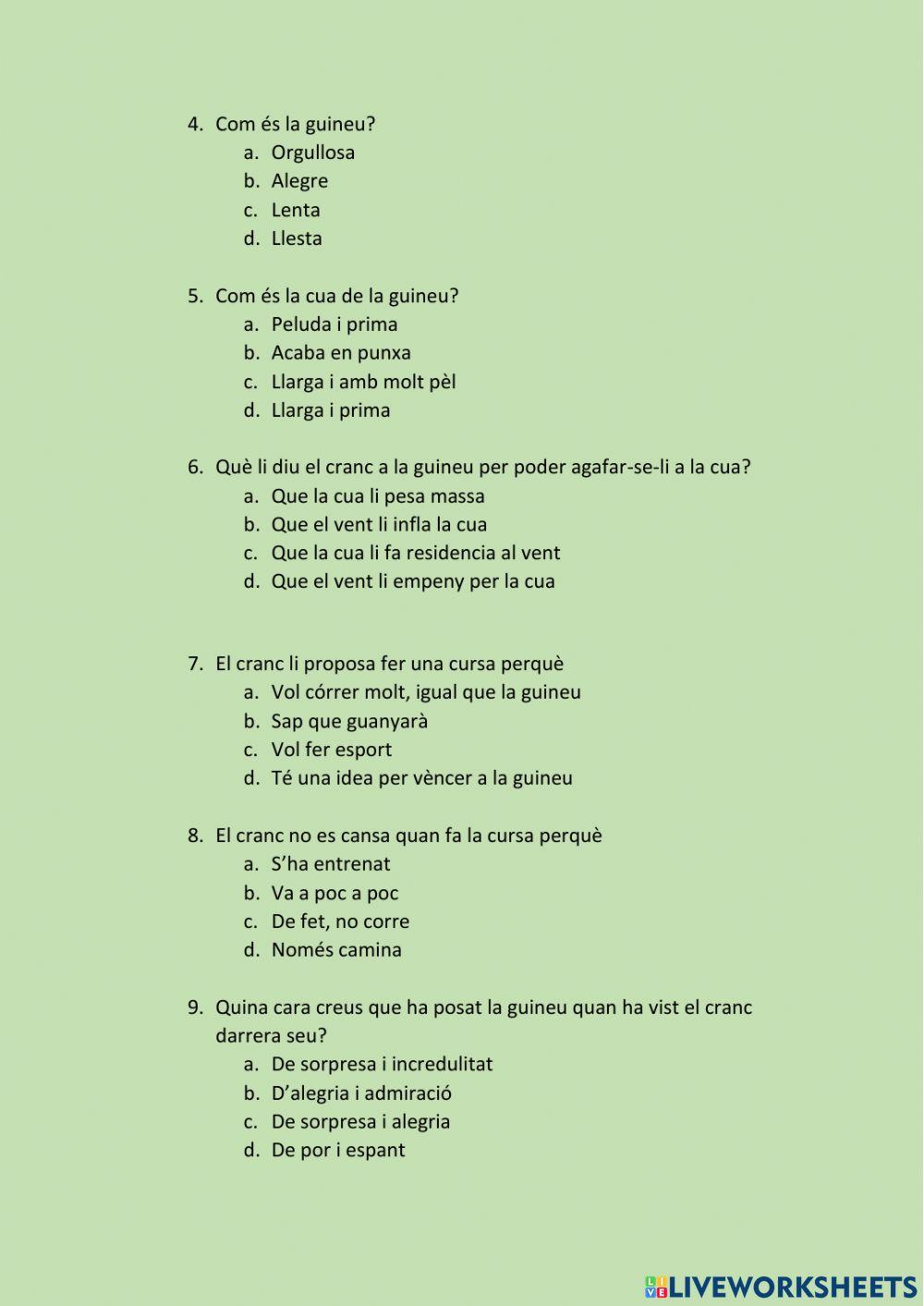 La guineu i el cranc