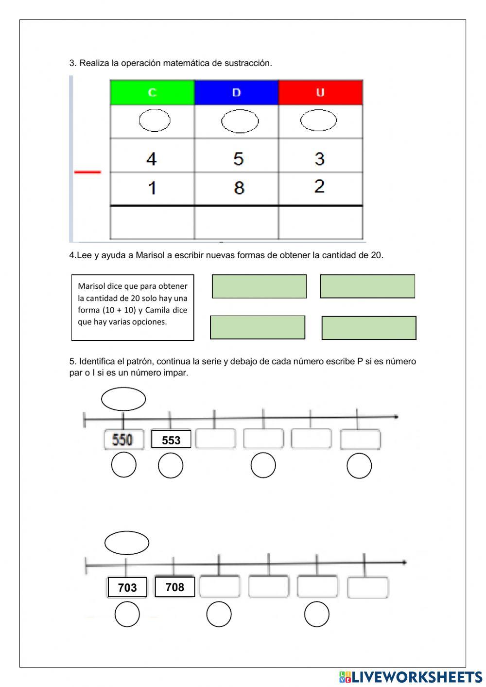 Evaluación del Primer Quimestre