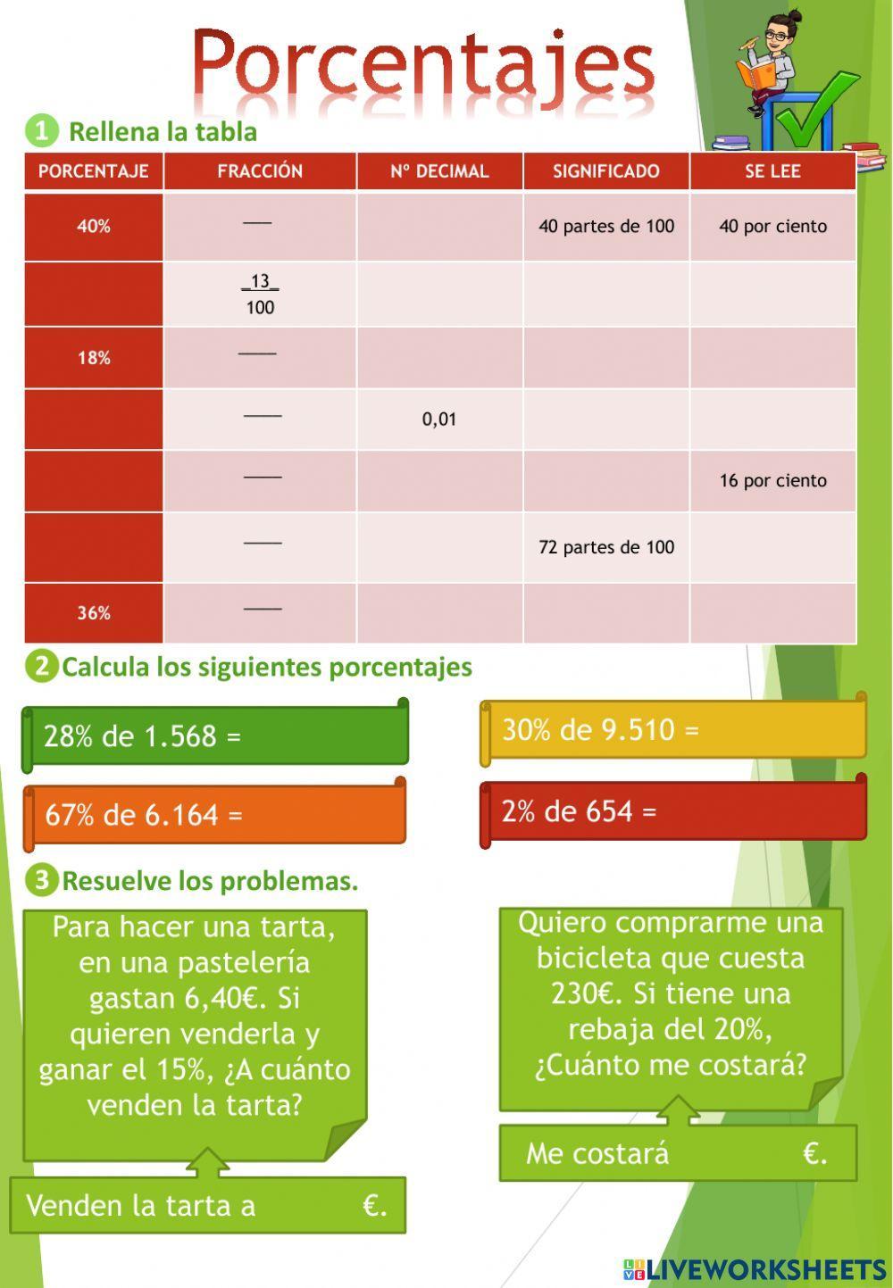 6º Porcentajes