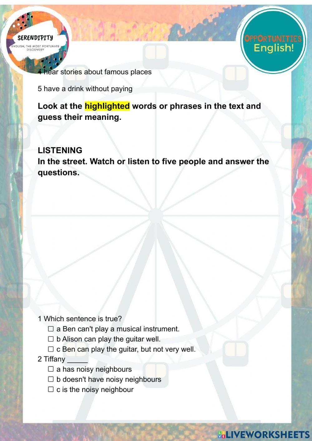 Revise and check units 5&6, elementary