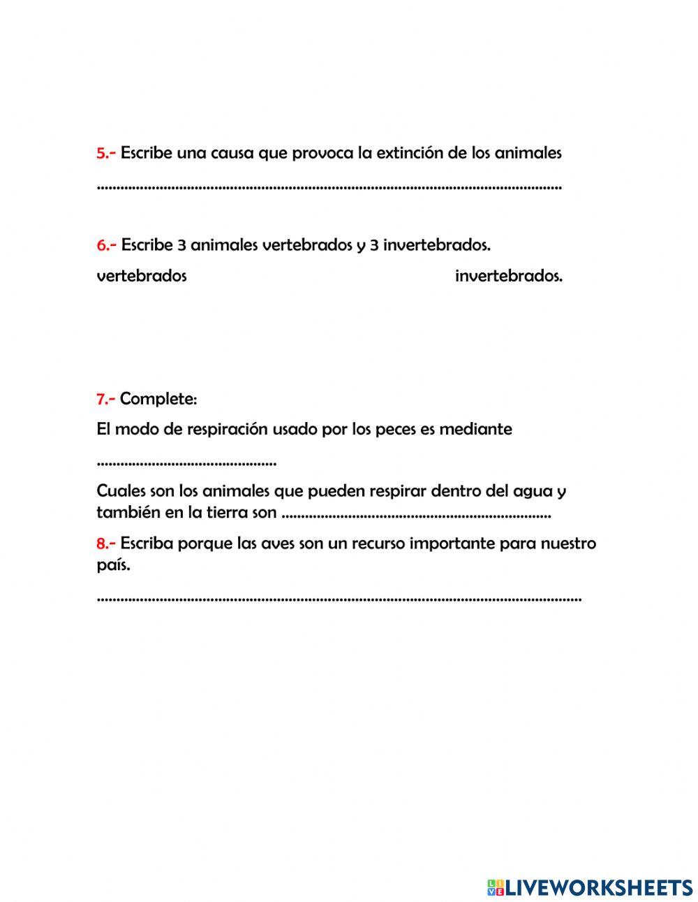 Evaluacion de natural 4
