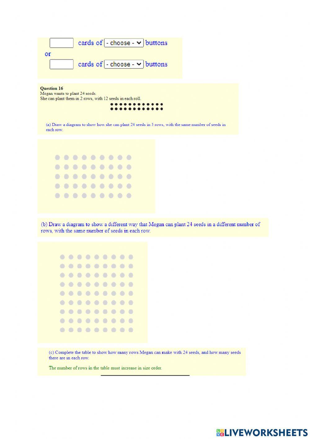 Unit 2 Section 3 : Multiplication and Division