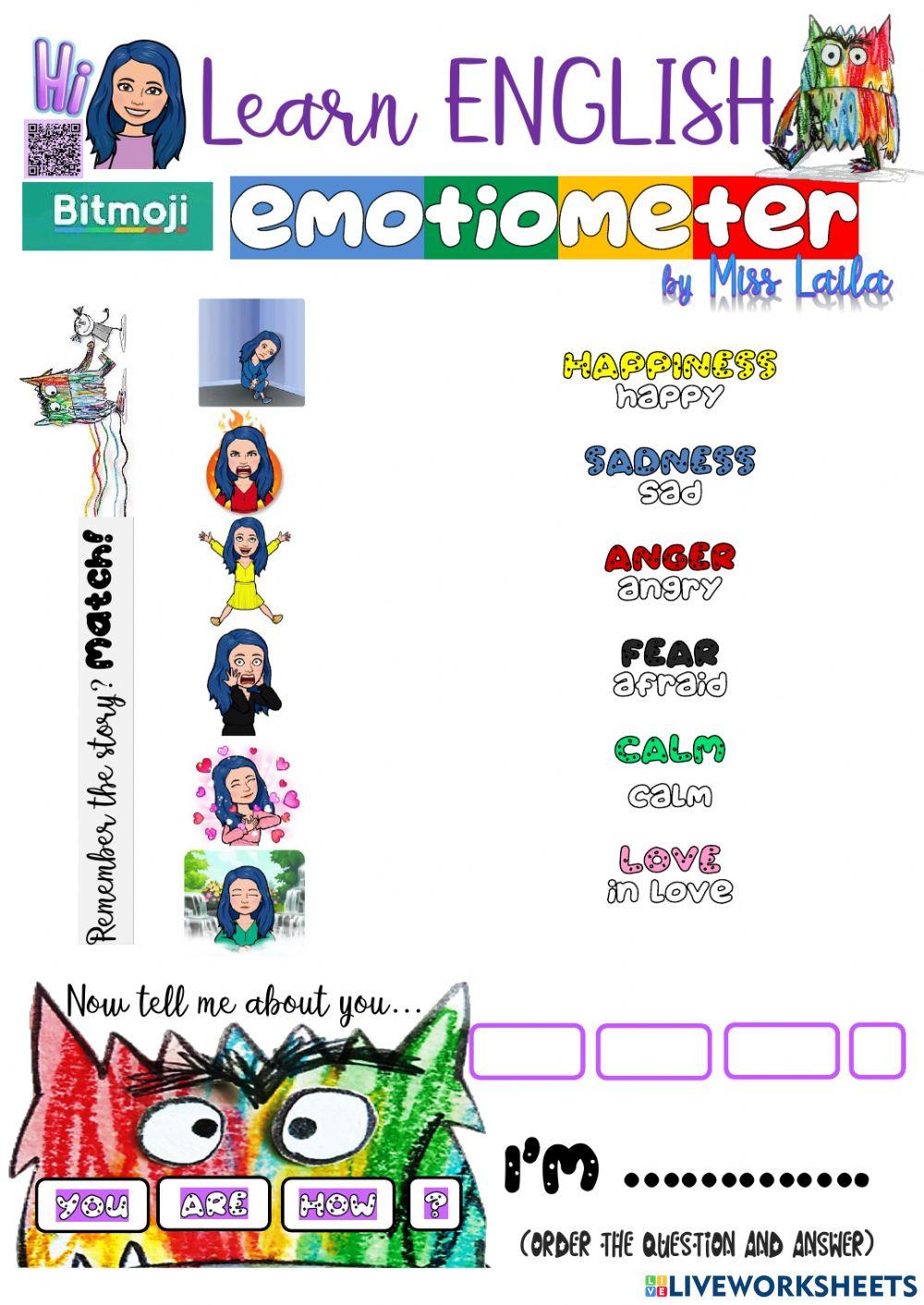 Bitmoji EMOTIOMETER