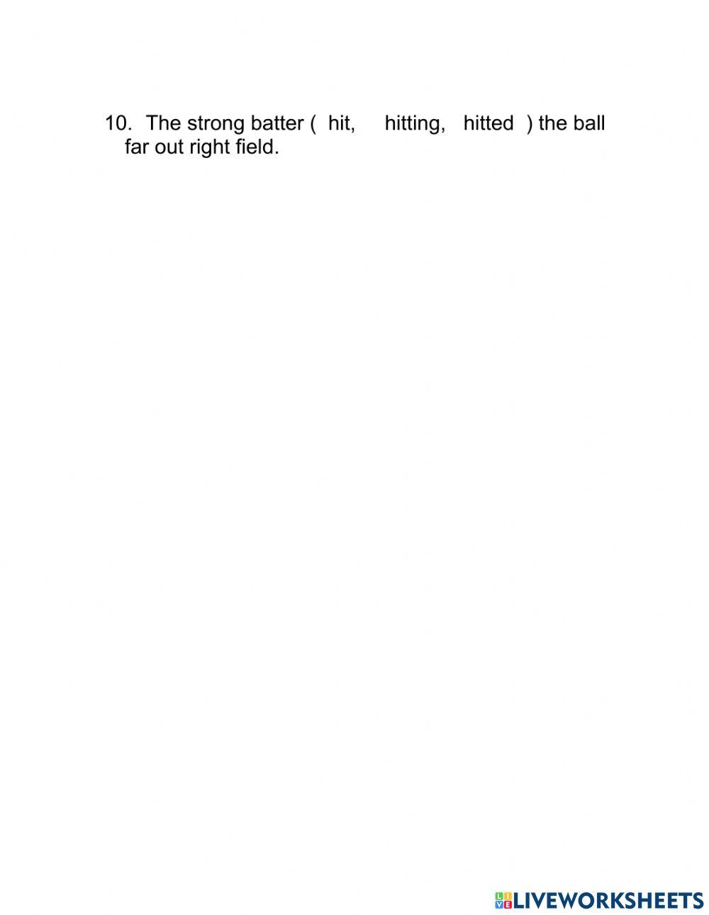 Principal Parts of Verbs 2