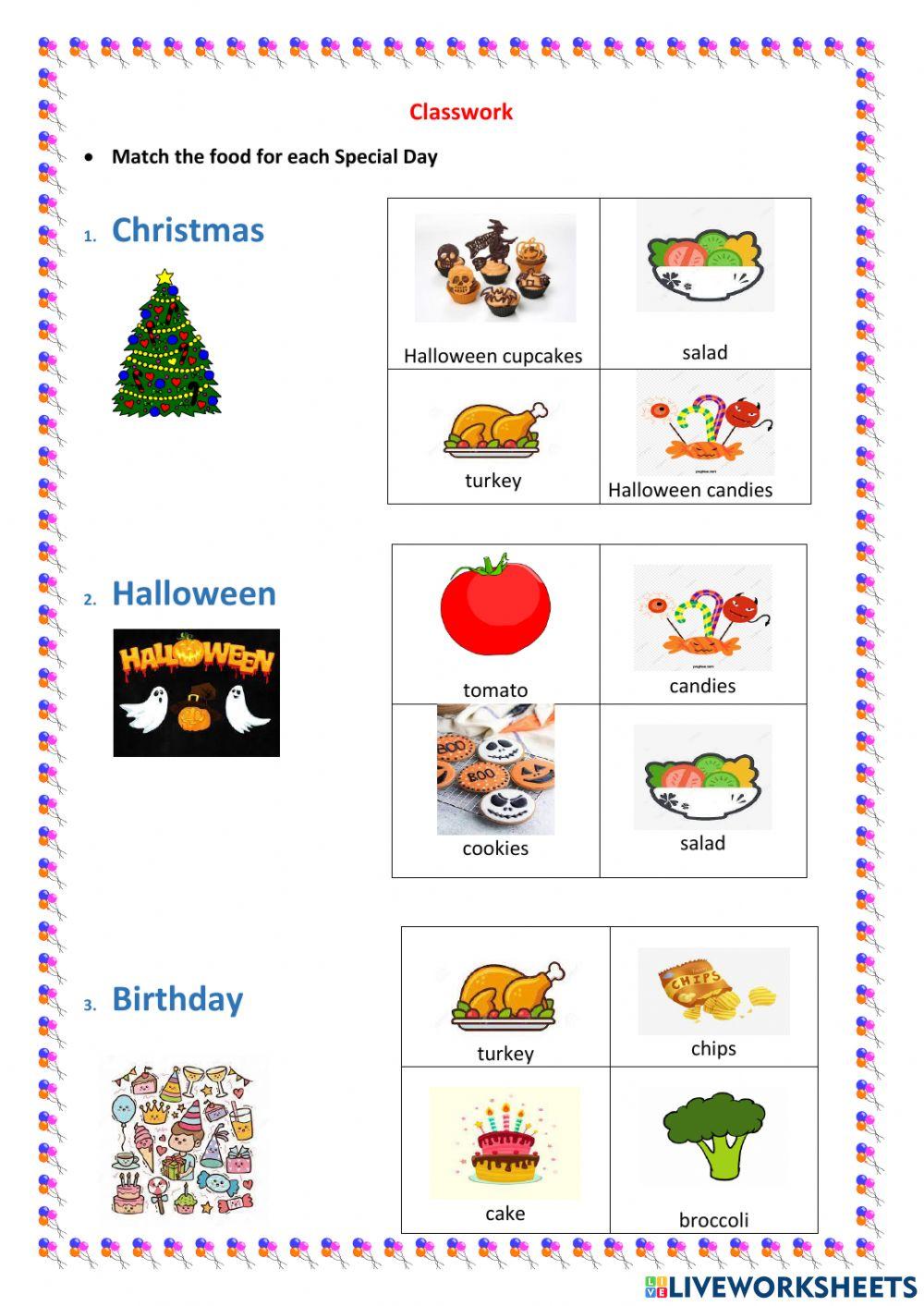 Food for Special Days