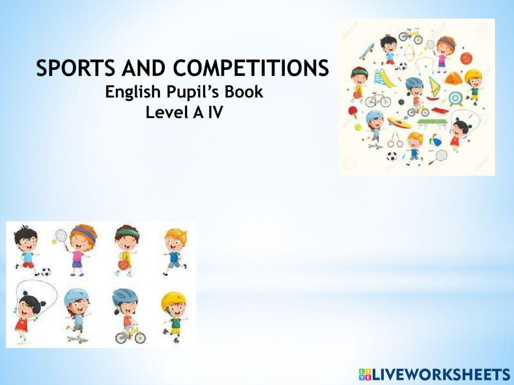 Sports and competitions