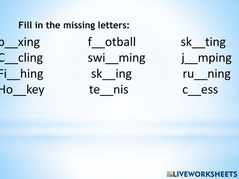 Sports and competitions