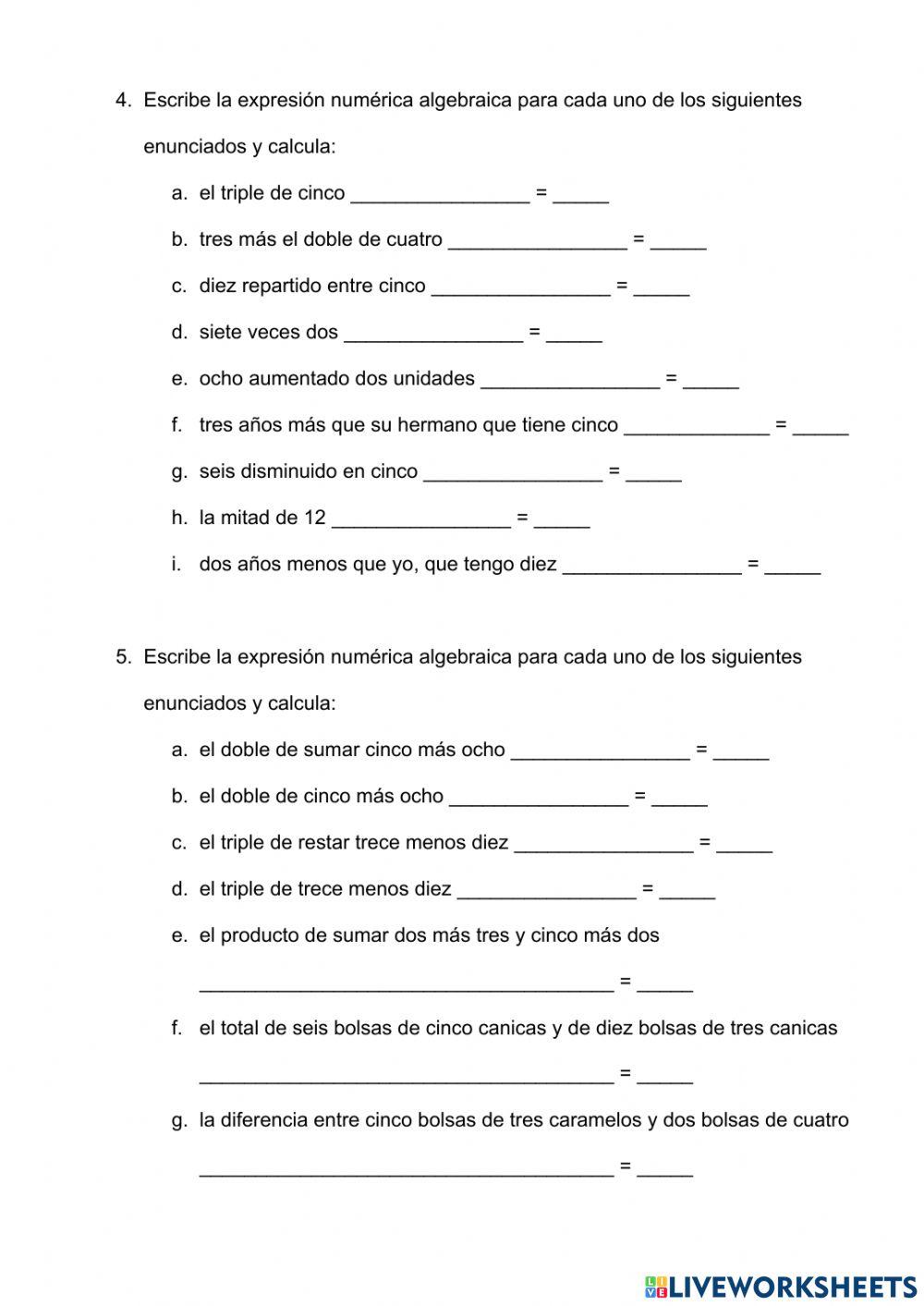 Lenguaje matemático