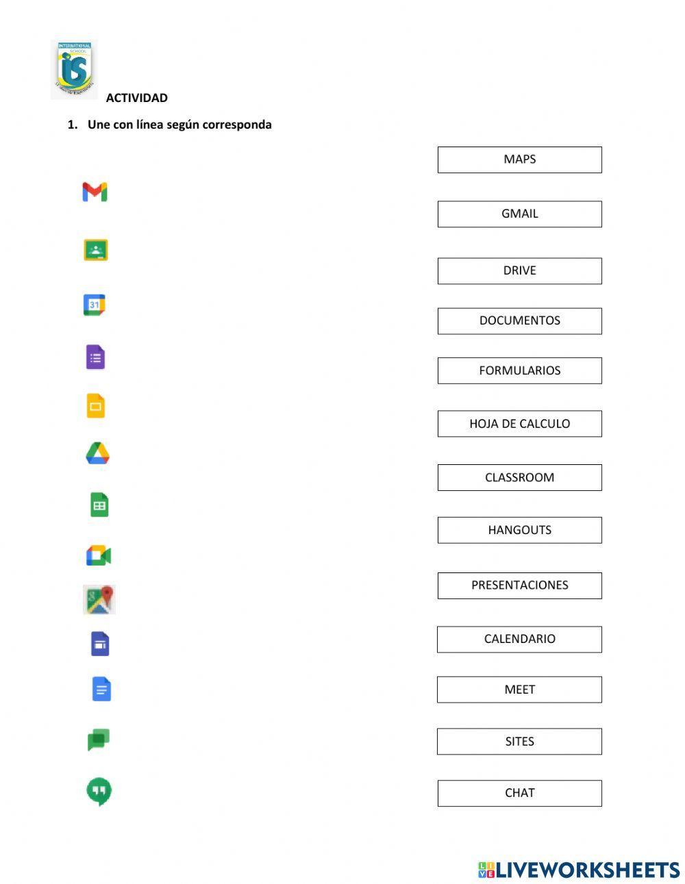 Aplicaciones de google