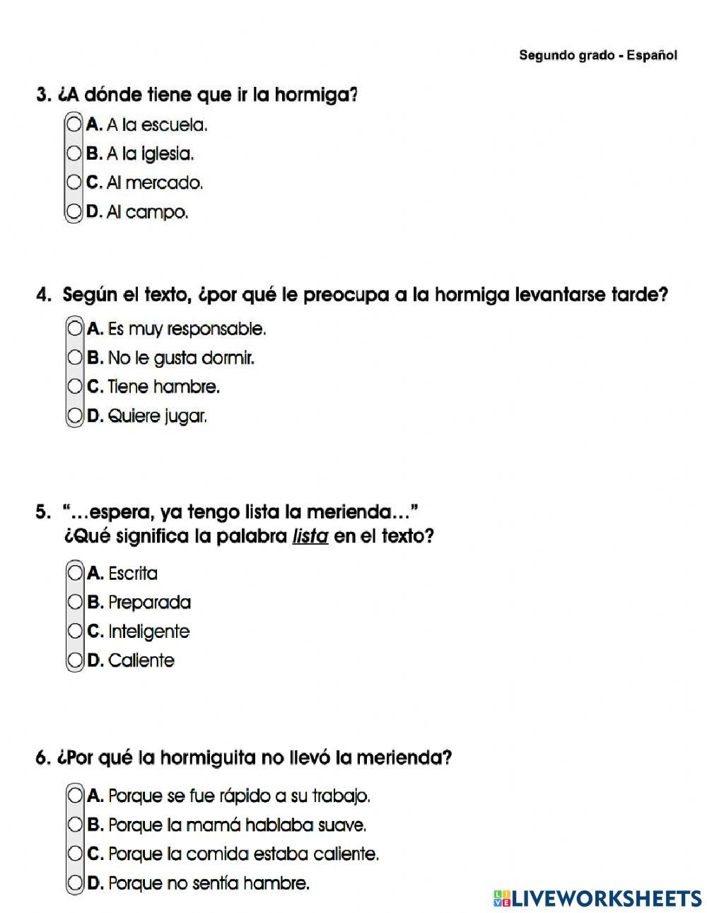 Prueba formativa-Abril-2ºgrado