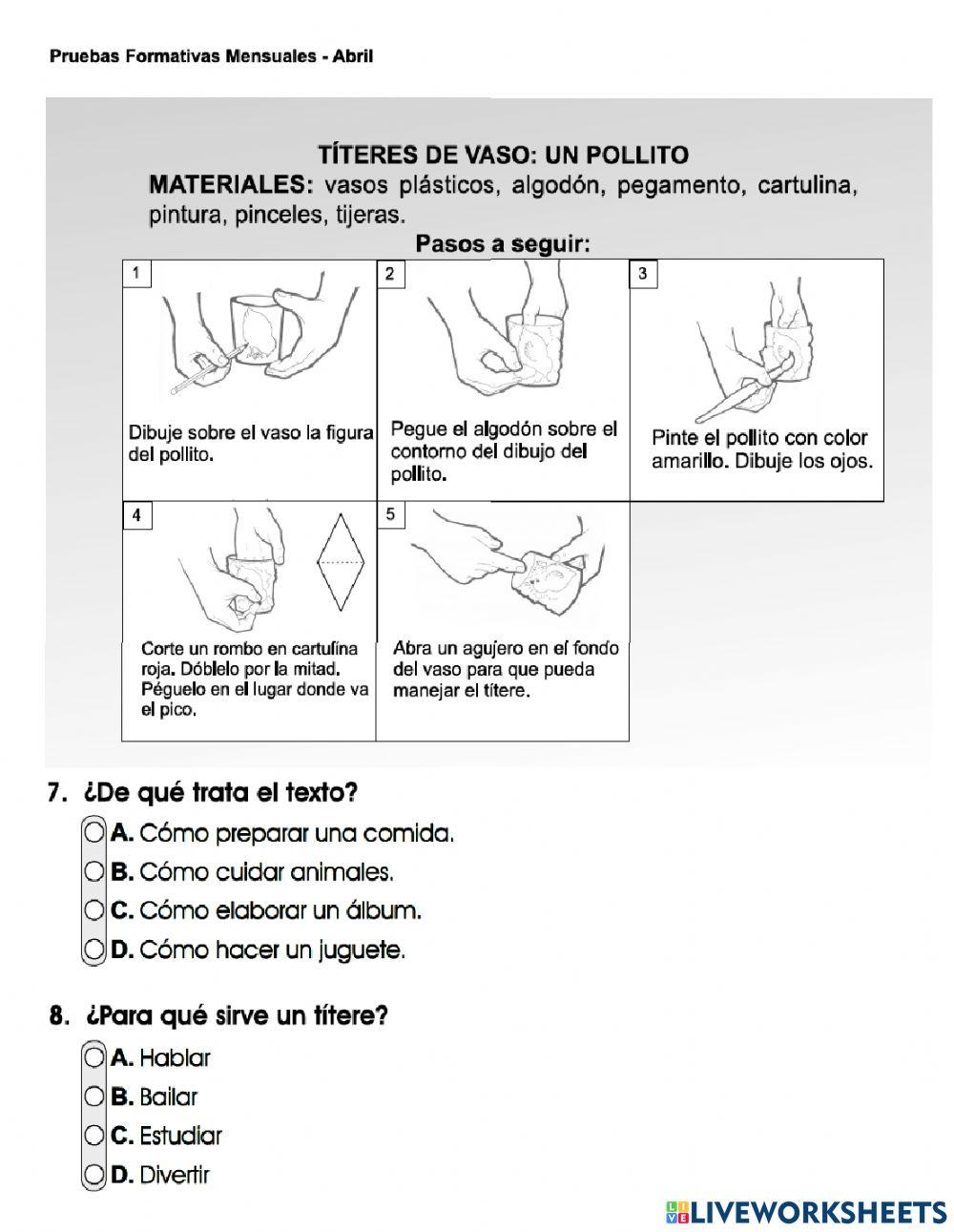 Prueba formativa-Abril-2ºgrado