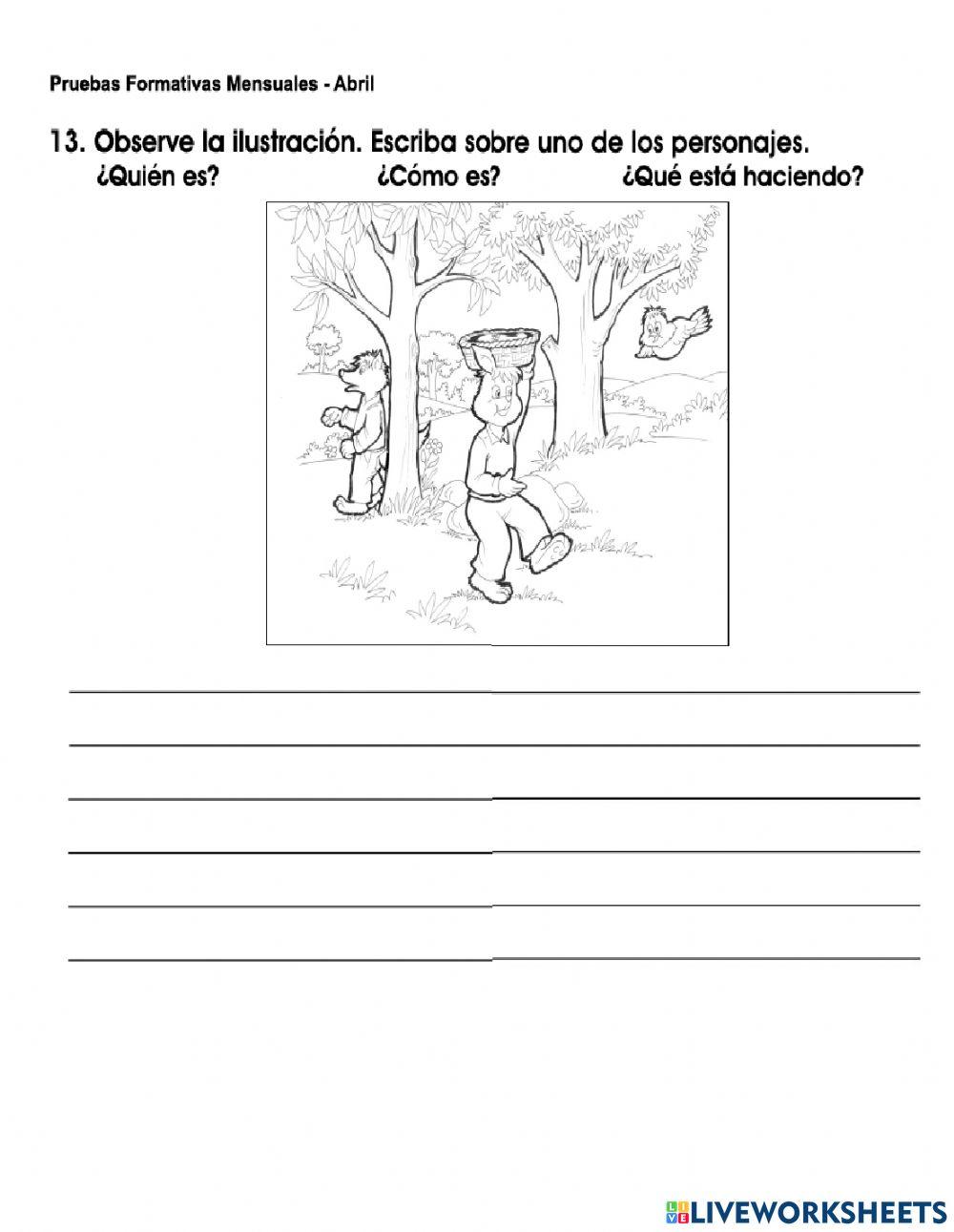 Prueba formativa-Abril-2ºgrado