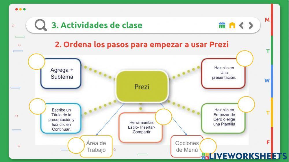 Actividad en clase Sexto