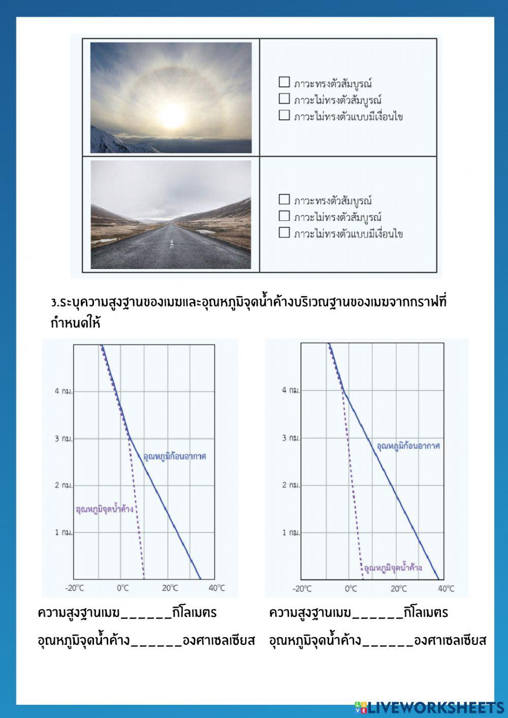 กระบวนการเกิดเมฆ