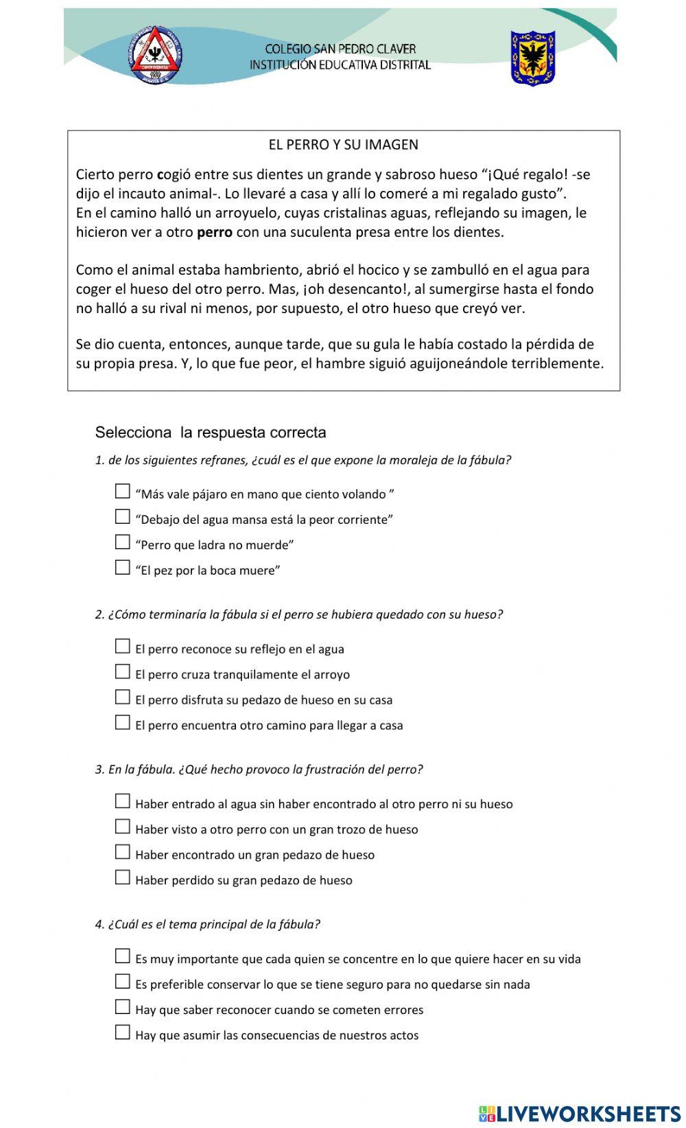 Comprensión lectora