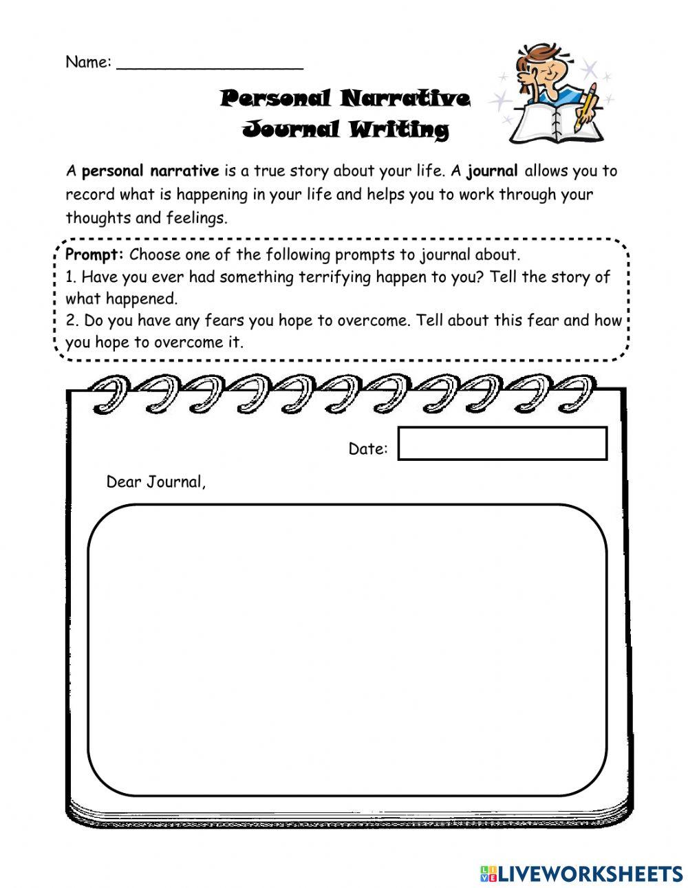 Journal Writing Journal Writing