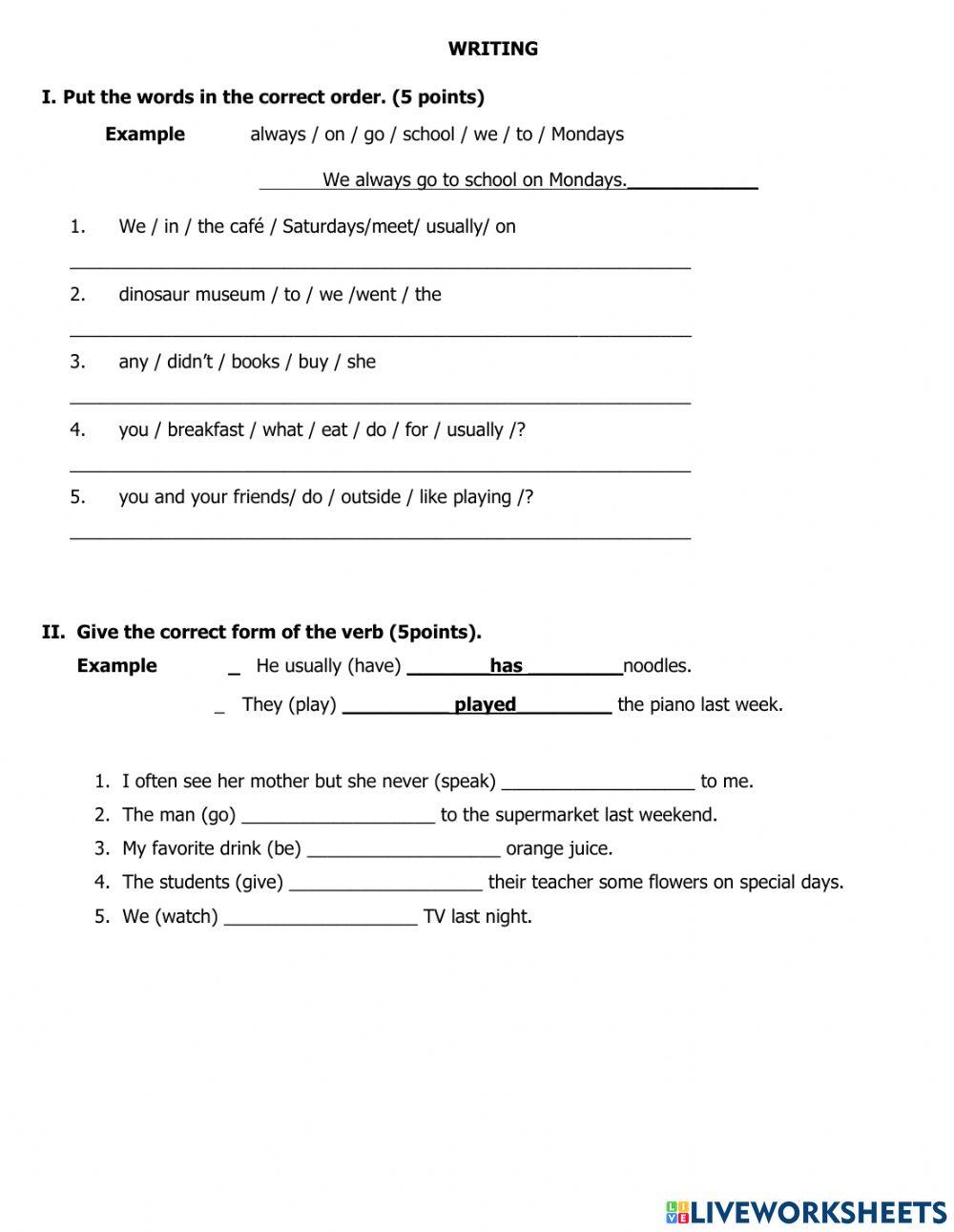 Đề kiểm tra cuối kỳ 1 lớp 5 đề án