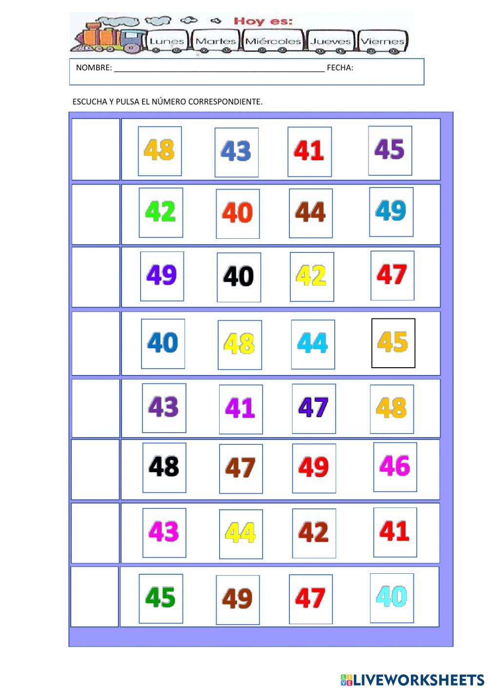 Familia del cuarenta