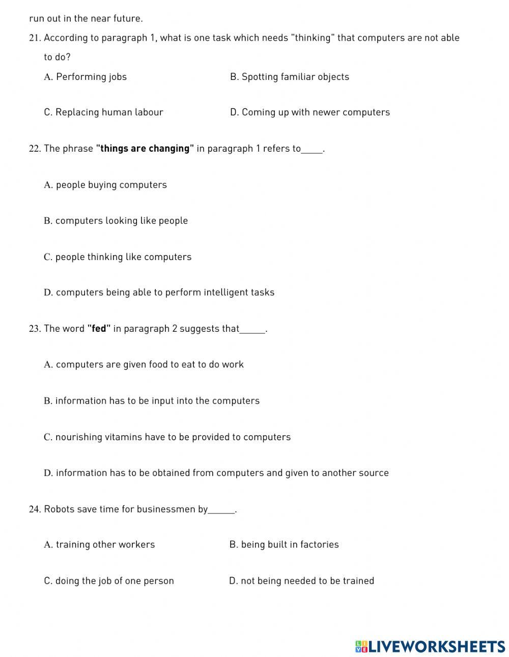 Thi lop 10 - PRACTICE TEST 9