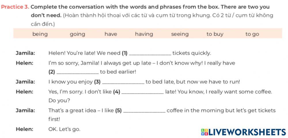 To infinitive or gerunds