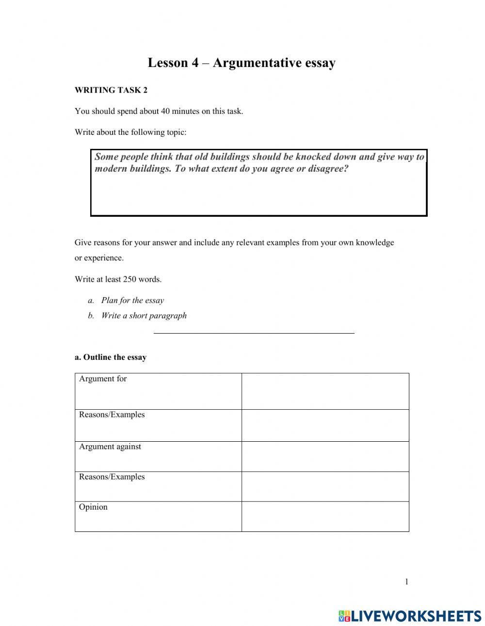 Opinion old building