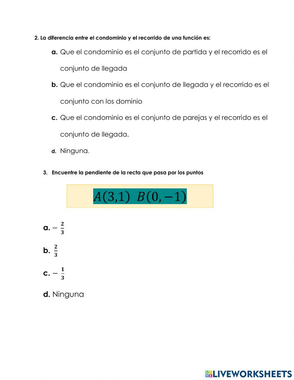 Taller acumulativo matematica primero bgu nee