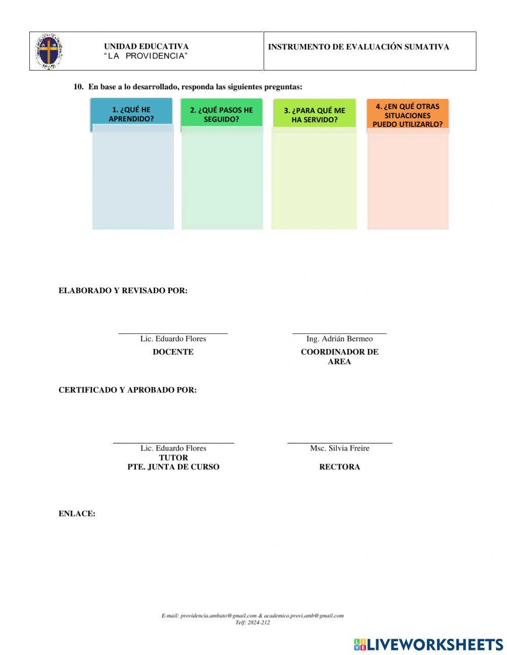 Ciencias naturales 4to año
