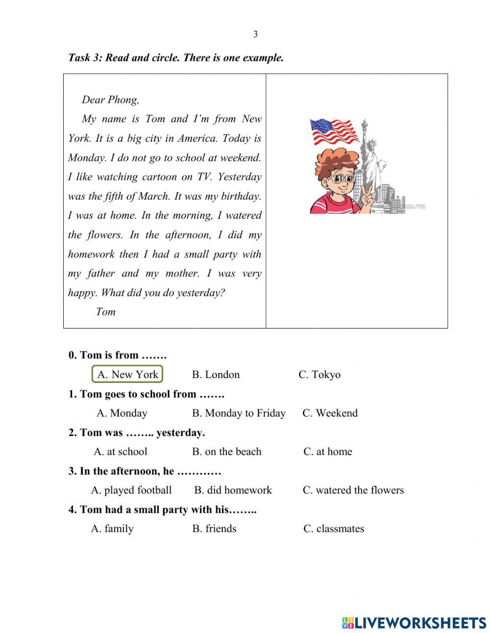 Đề kiểm tra học kì 1