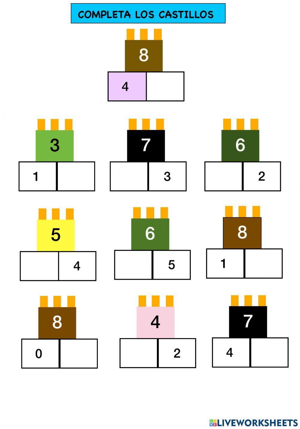 Descomposición de números