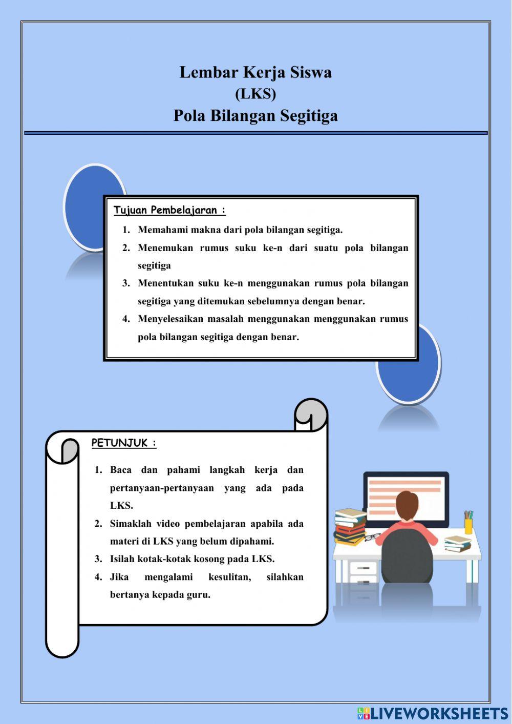 Pola Bilangan Segitiga