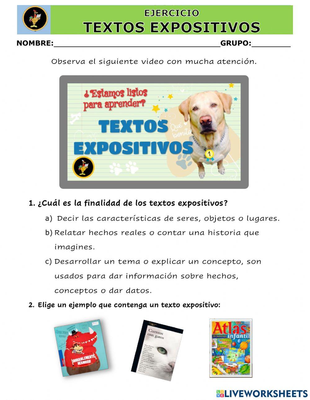 Textos expositivos