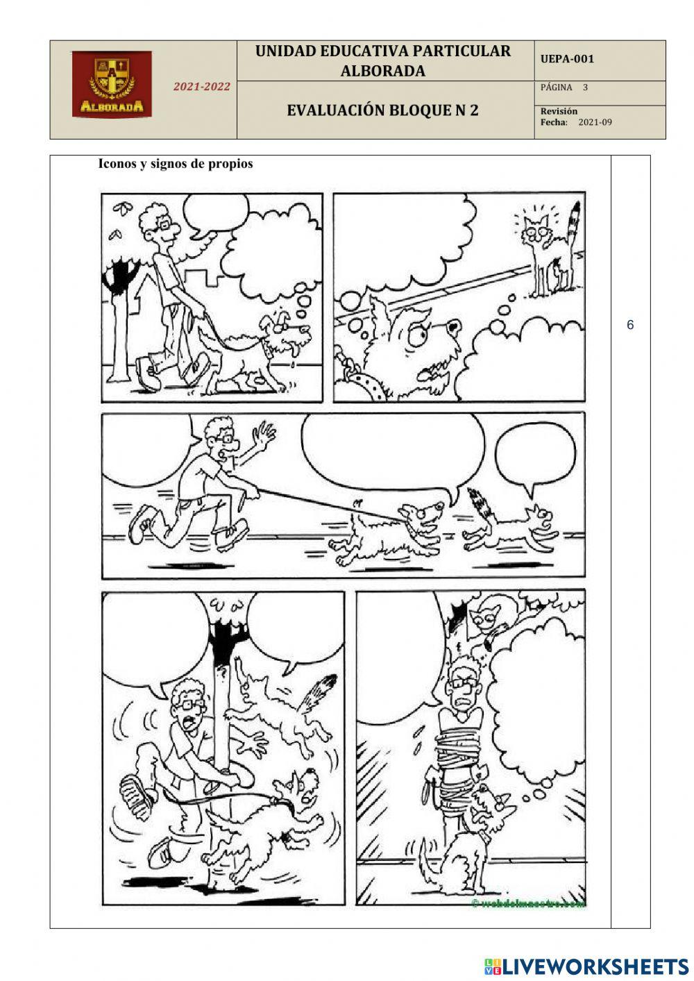 Evluacion de Lengua y Literatura