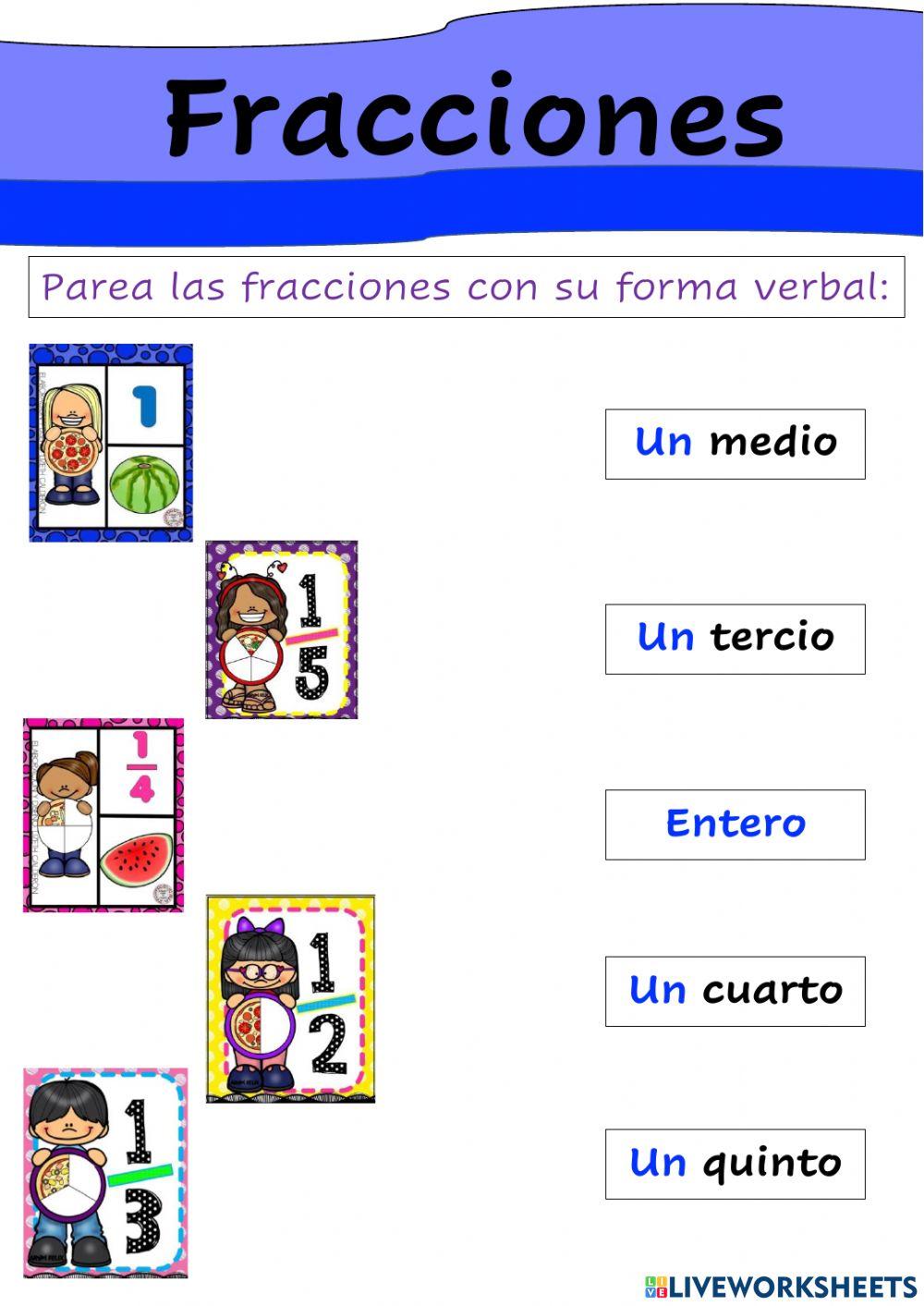 Fracciones, decimales y porcentajes-razones