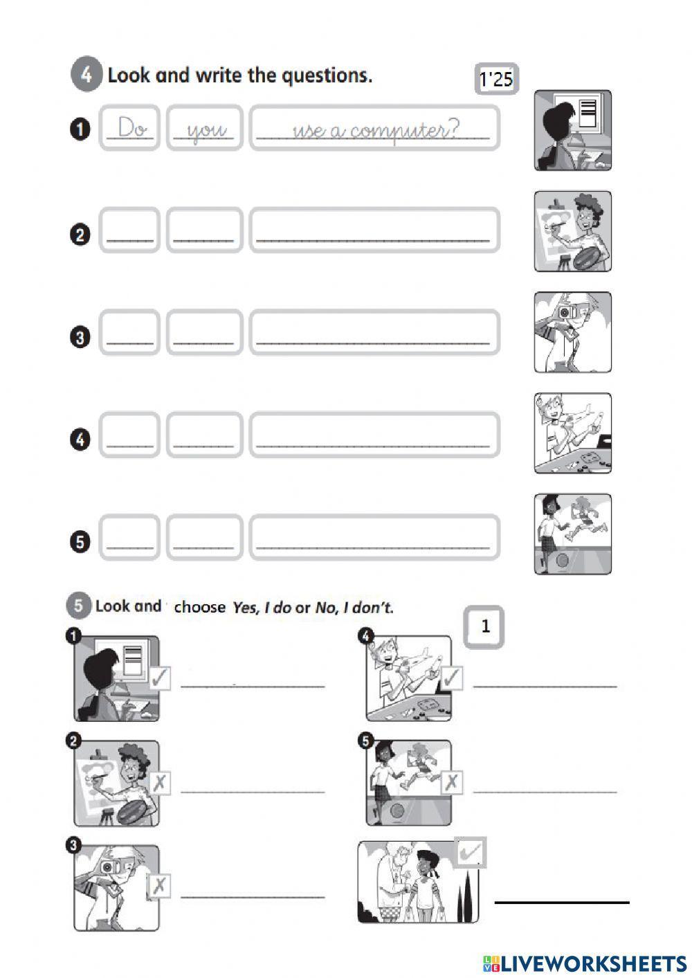 Review UNit 1 A computer for the club