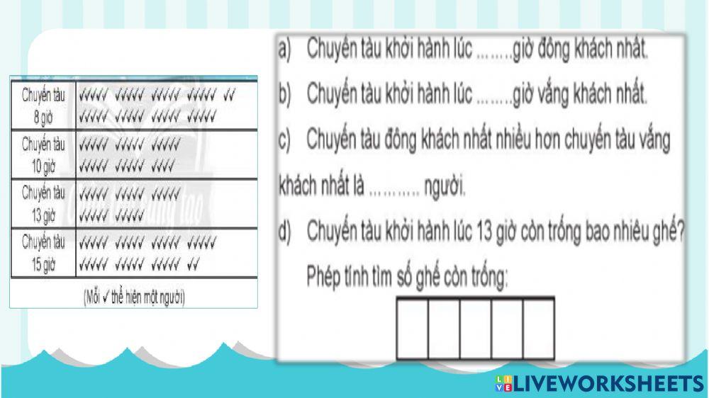 Toán-Thực hành trải nghiệm Tuần 18-Tiết 2