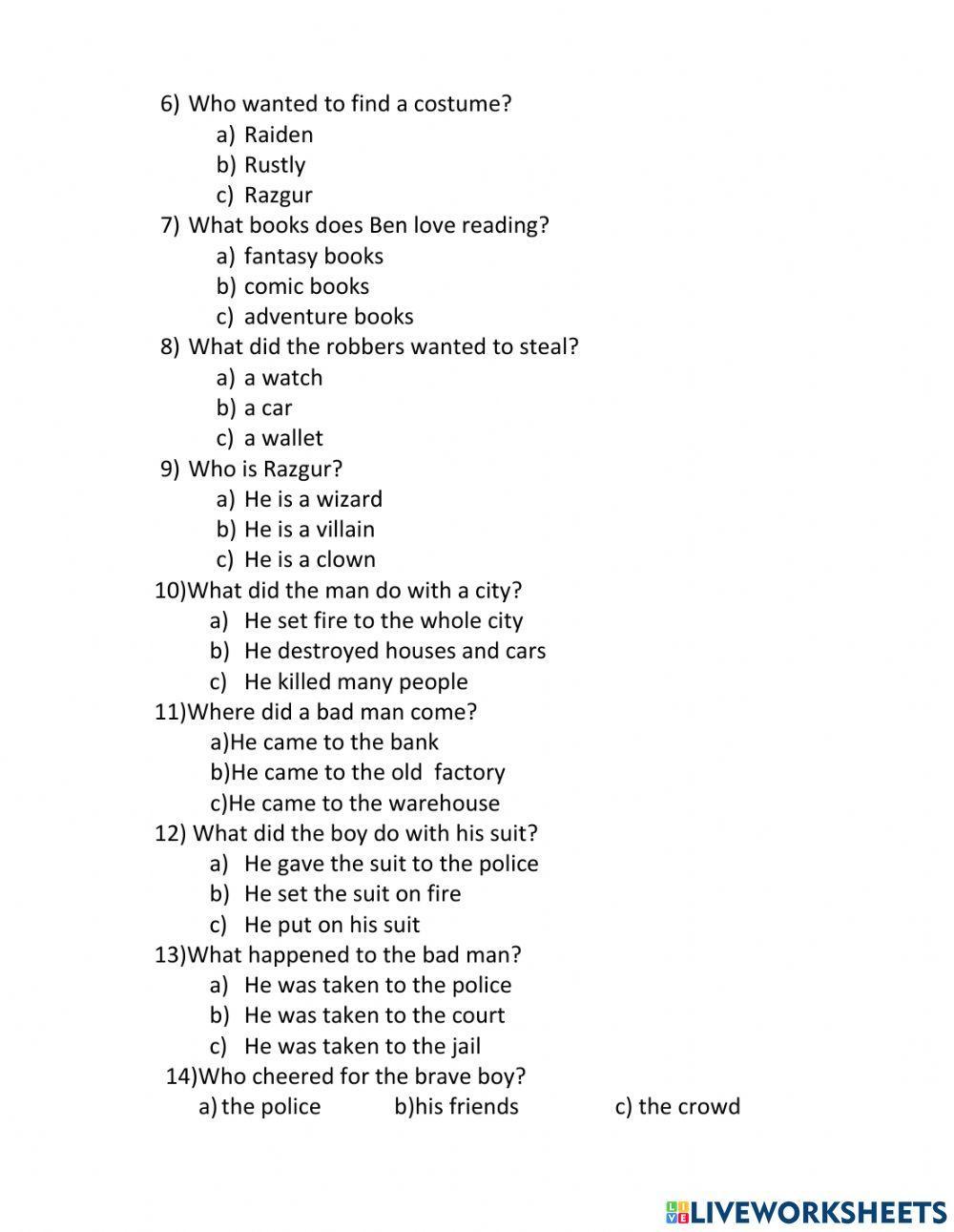 Super Ben  the Superhero