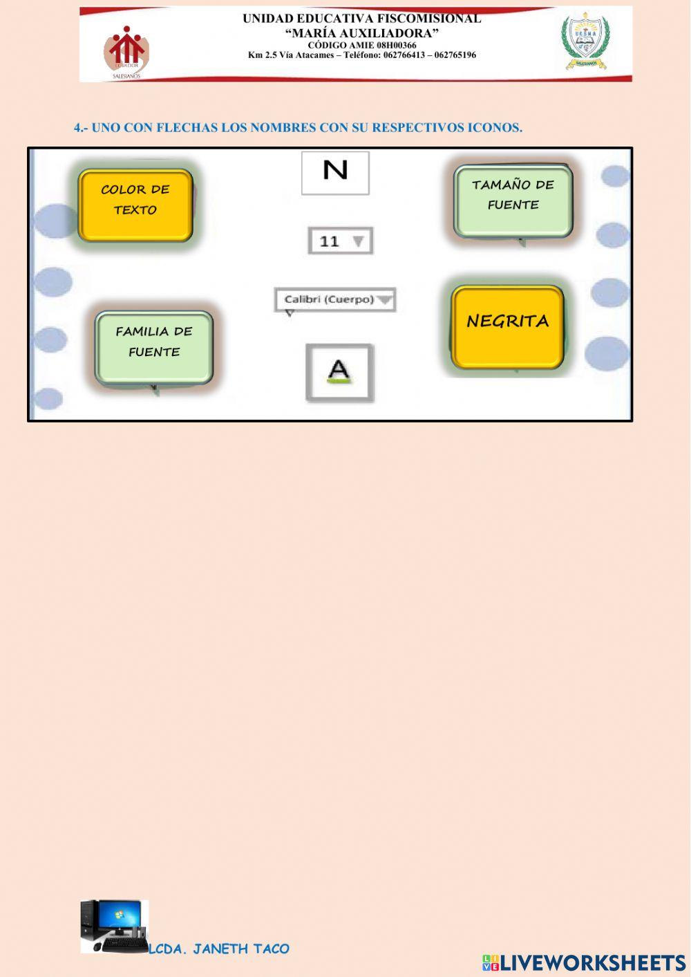 Evaluación segundo quimestre