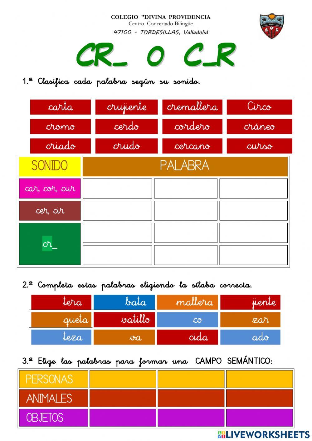 09 ortografía c-r o cr-