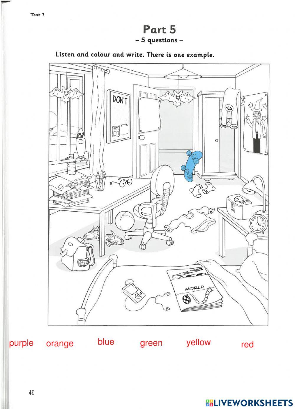 Listening test 3 p 3