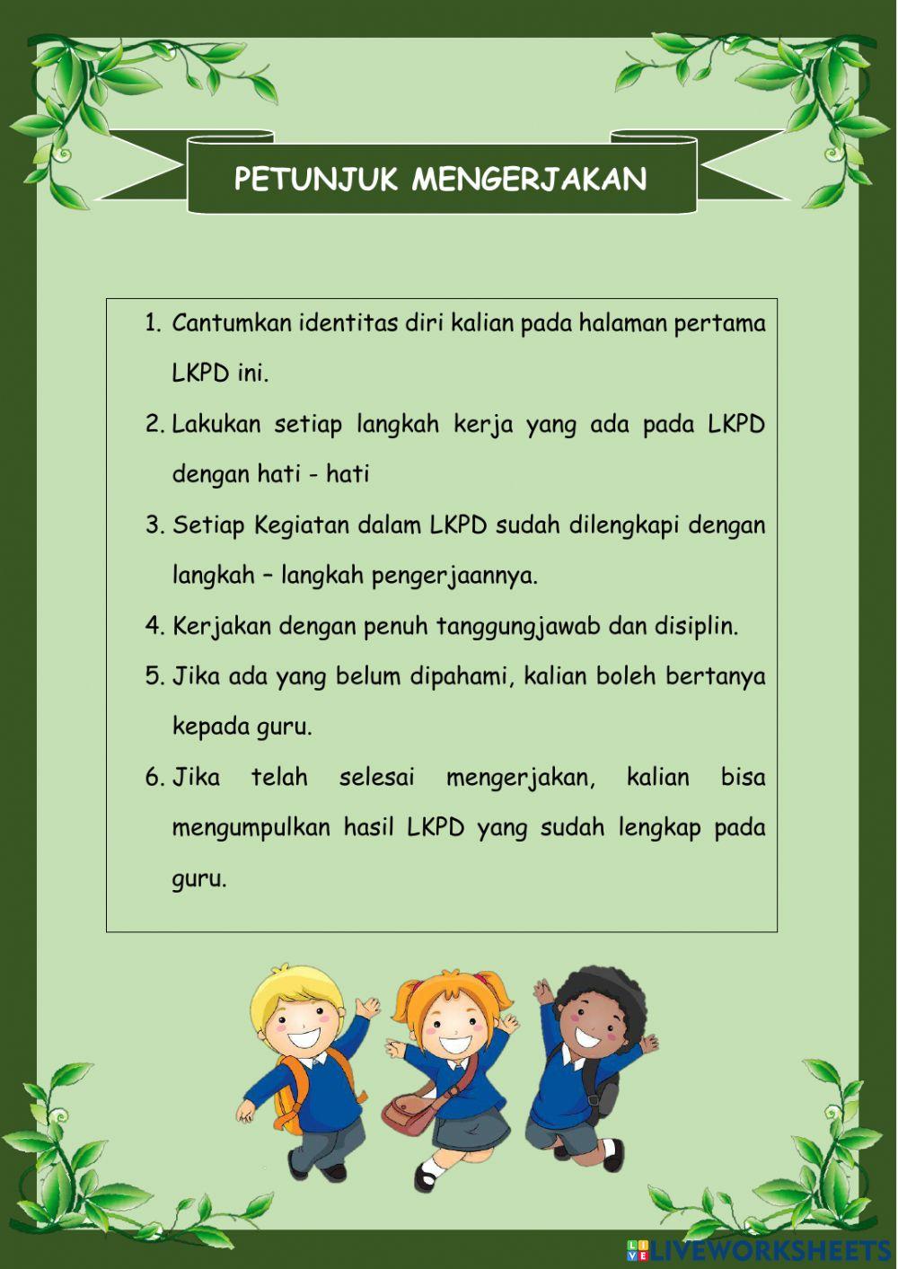 LKPD Materi Pencemaran Air