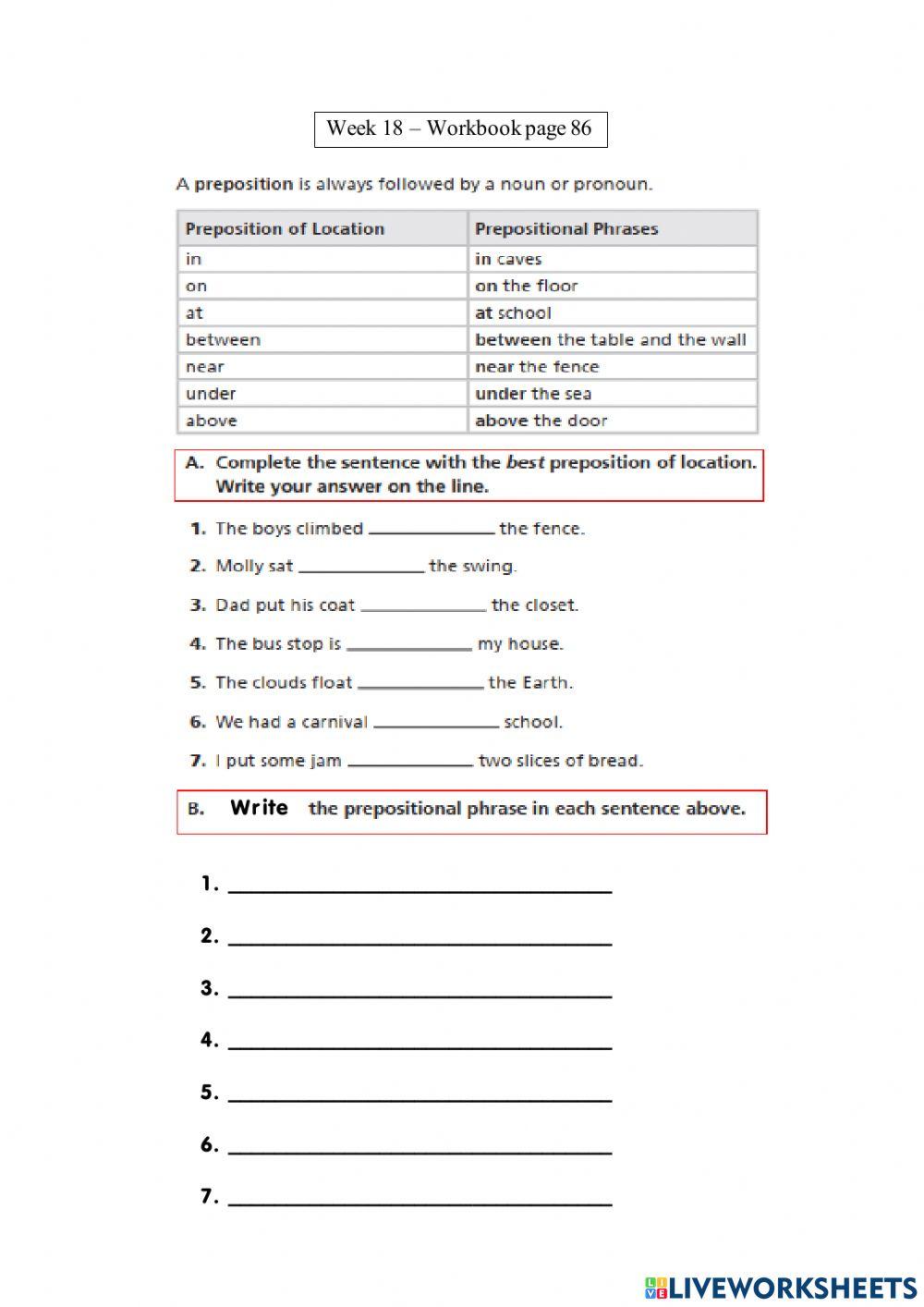 WEEK 18 - Grammar 3