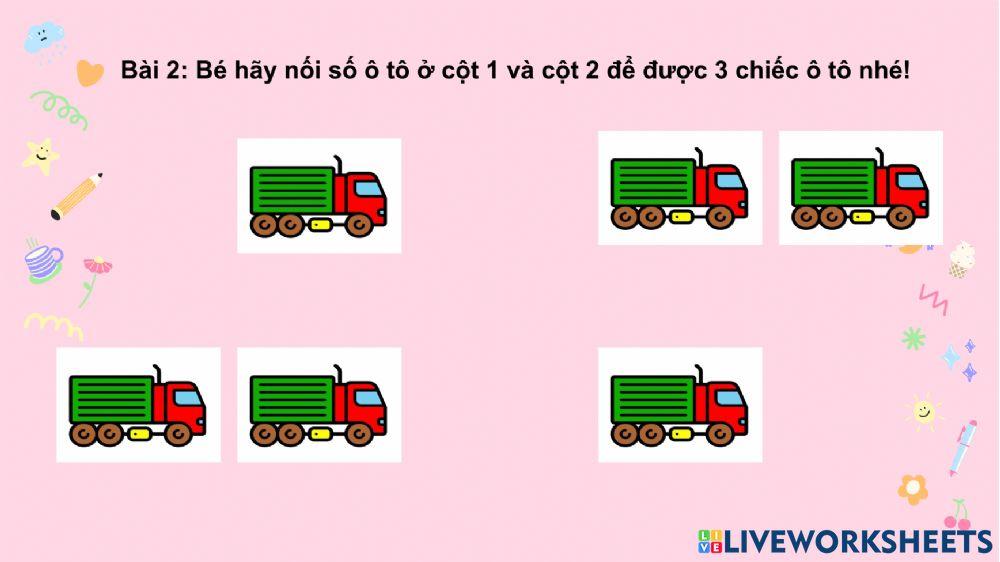 Tách, gộp 2 nhóm đối tượng trong phạm vi 3