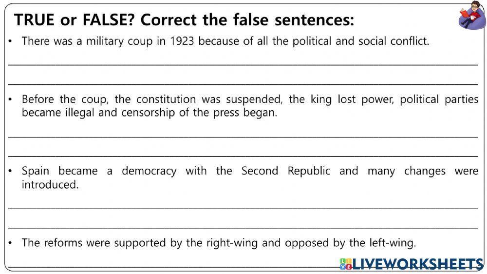 The 20th century Worksheets 1-4