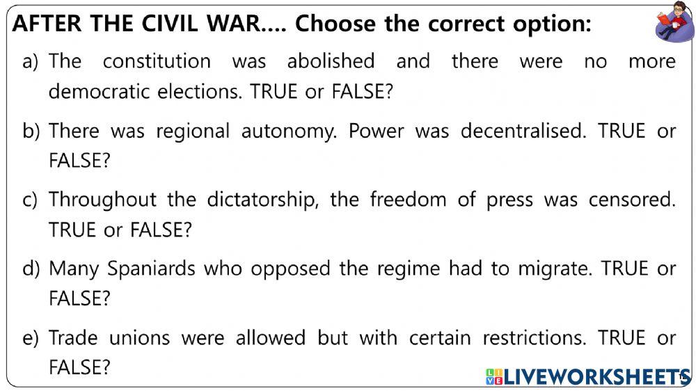 20th century Worksheets 9 - 13