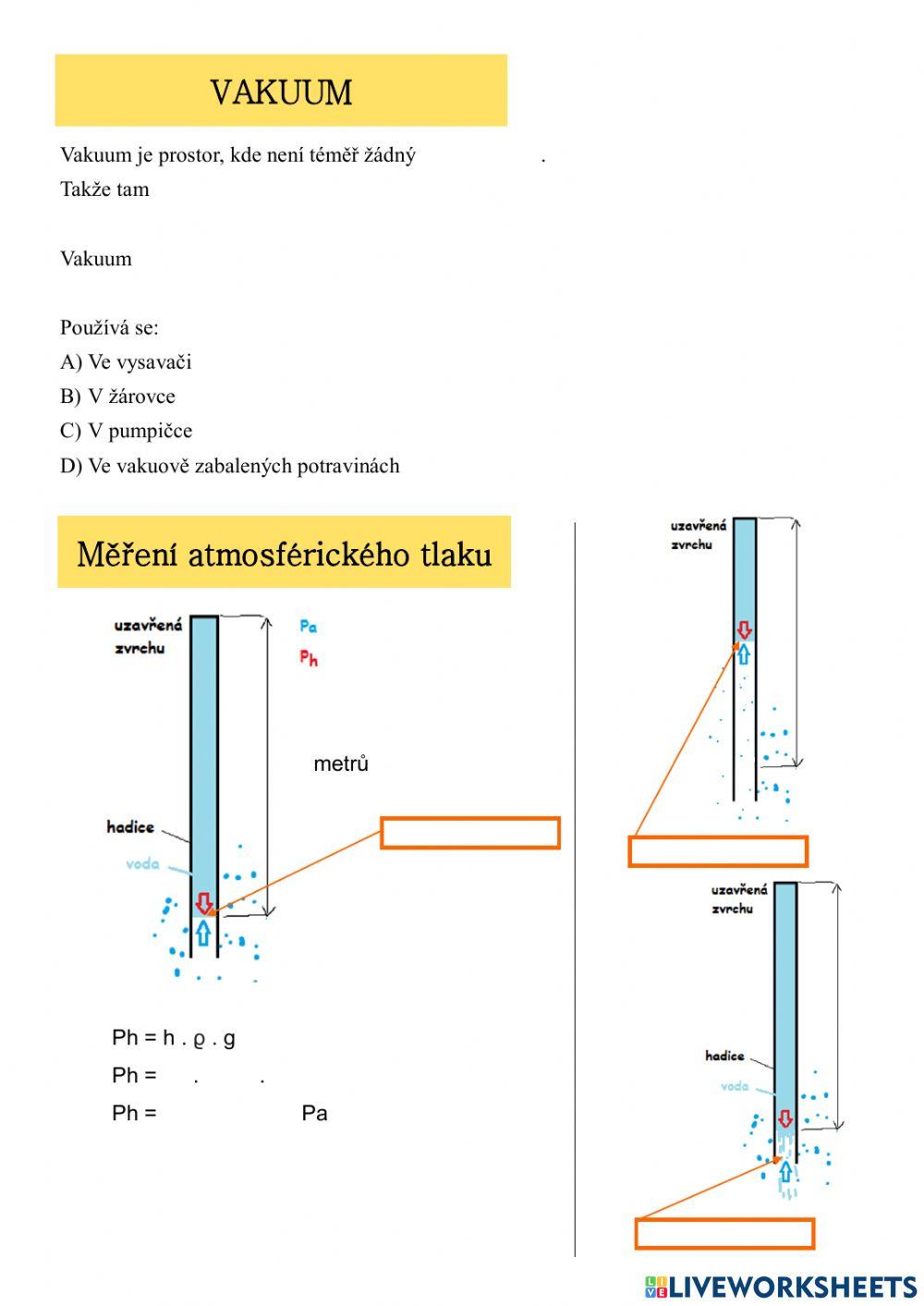 Fyzika - plyny - velké opakování