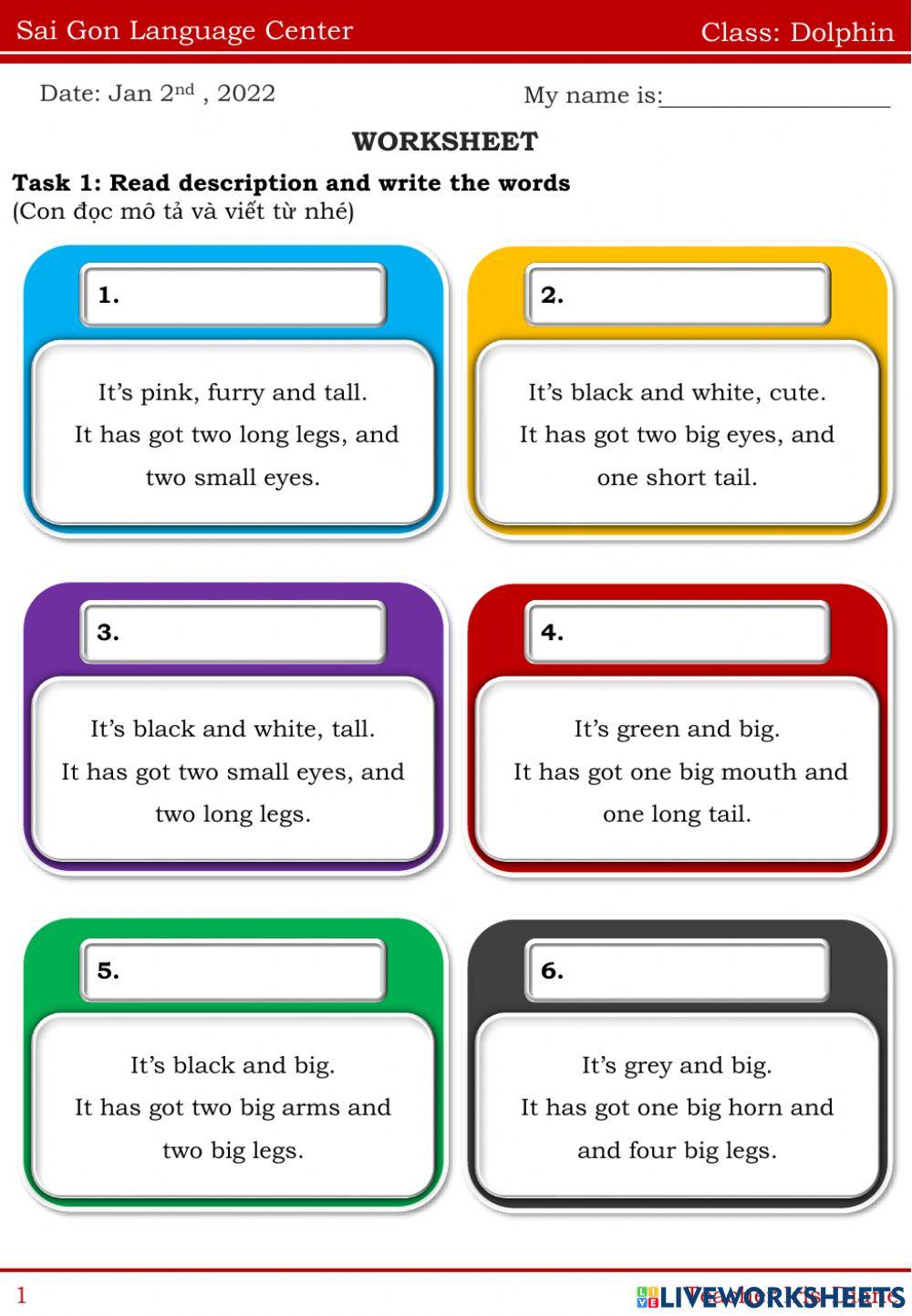 Homework-class Dolphin (Jan 2nd)