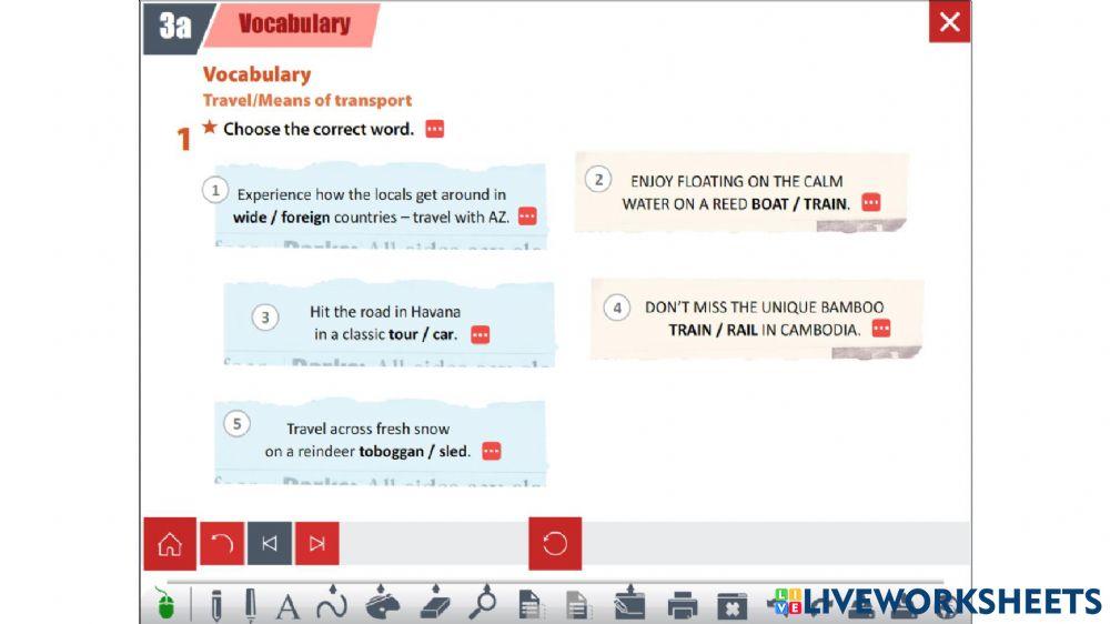 Sprawdzian klasa 3 unit 3