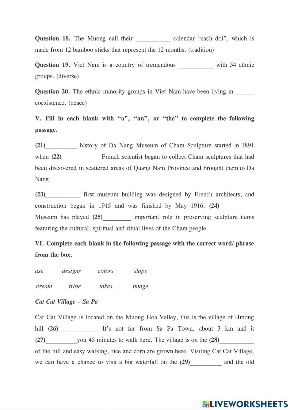E8 end-of-term test 3